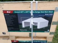 45' x 25' Metal Garage