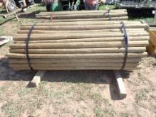 Appx 100 Wood Posts