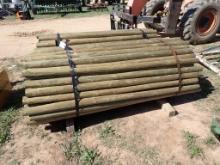 Appx 100 Wood Posts