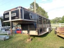 26' Gooseneck Livestock trailer