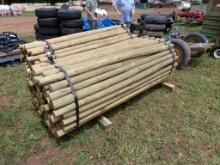 Appx 100 Wood Posts