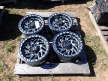 (4) Hostile 4 Lug Wheels 15"