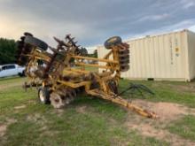 AMCO 18' Hydraulic Fold Rock Flex Disk Harrow