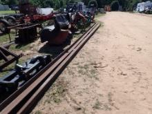 (2) 1/2" x 4" x 6" x 40' Long Angle Iron