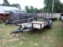 6.5' x 12' Maxey Utility Trailer - No Title