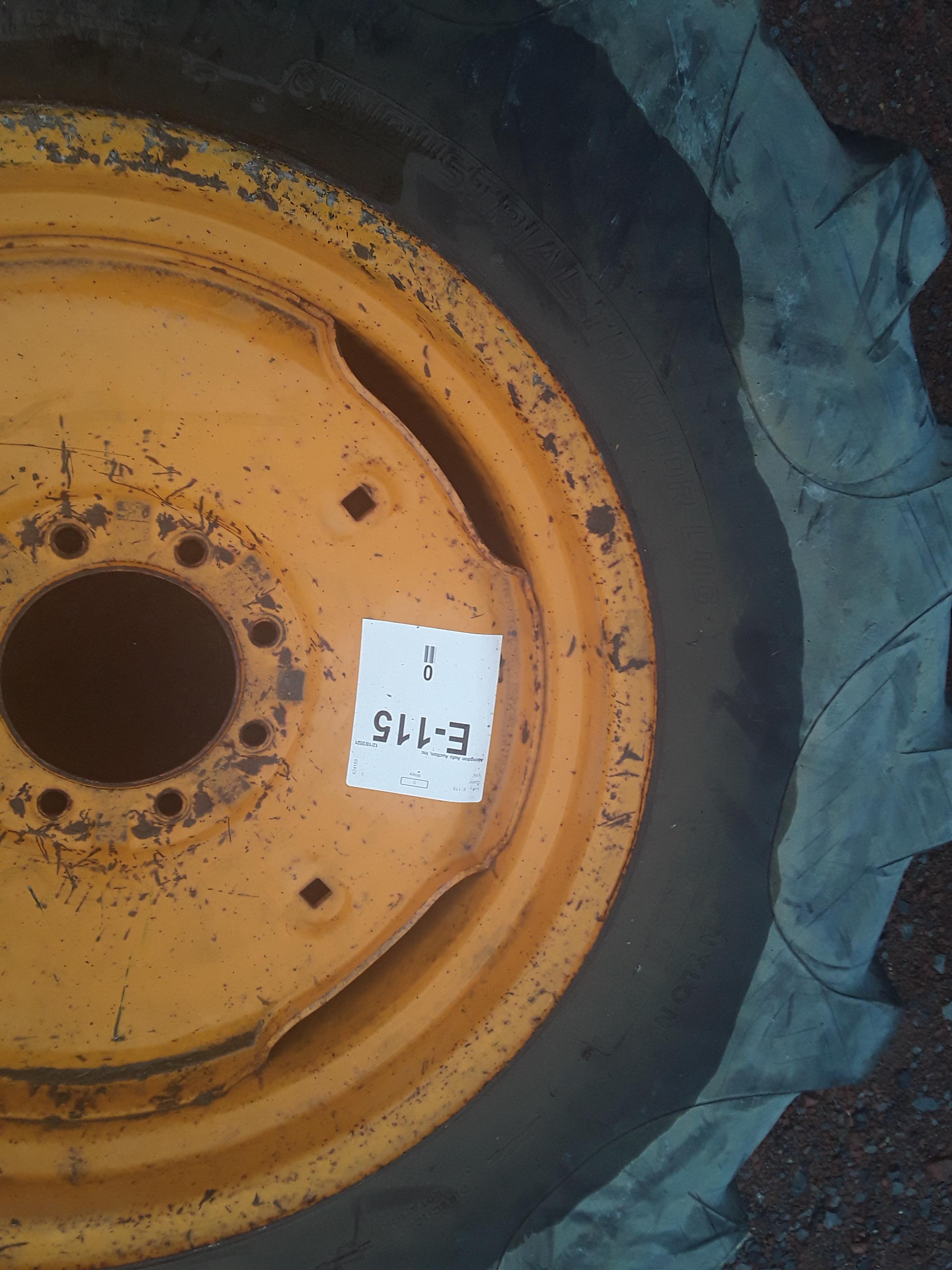 TIRE AND WHEEL