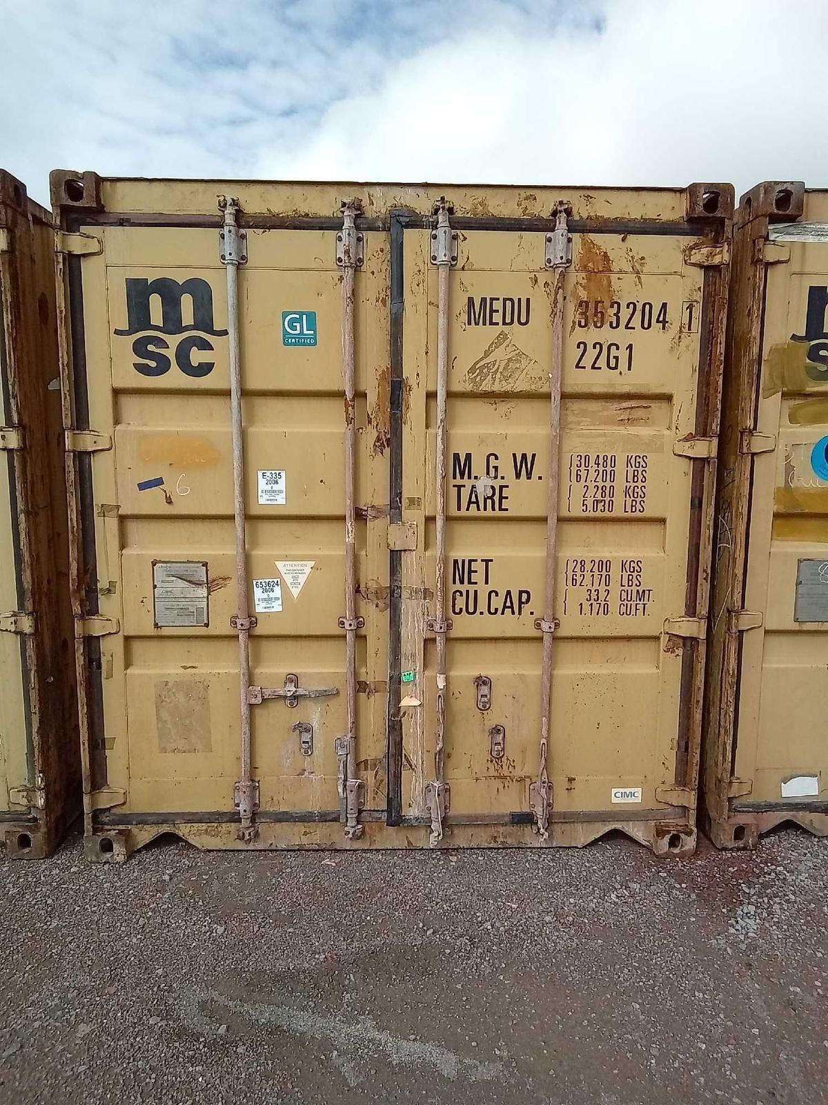 2006 SHIPPING CONTAINER