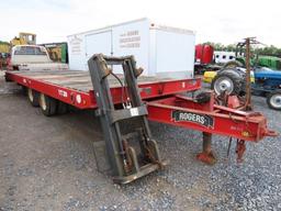 1998 Rogers Tandem Axle Trailer