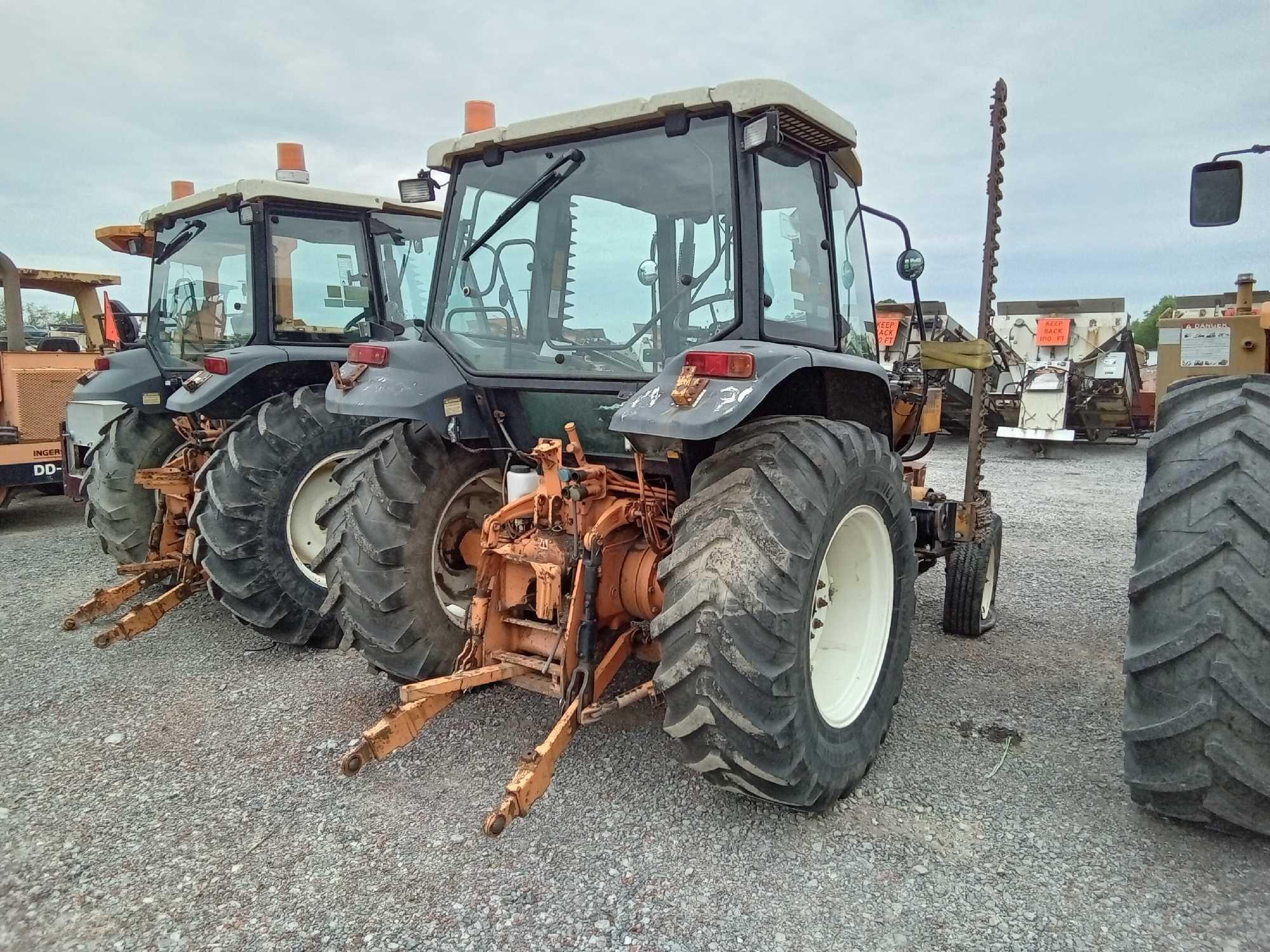 2001 NEW HOLLAND TL80 TRACTOR MOWER