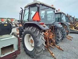 2001 NEW HOLLAND TL80 TRACTOR MOWER - CAB - RH CUT