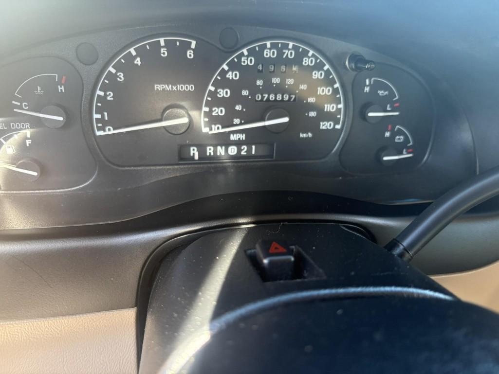 2001 FORD RANGER SUPERCAB 4.0L XLT