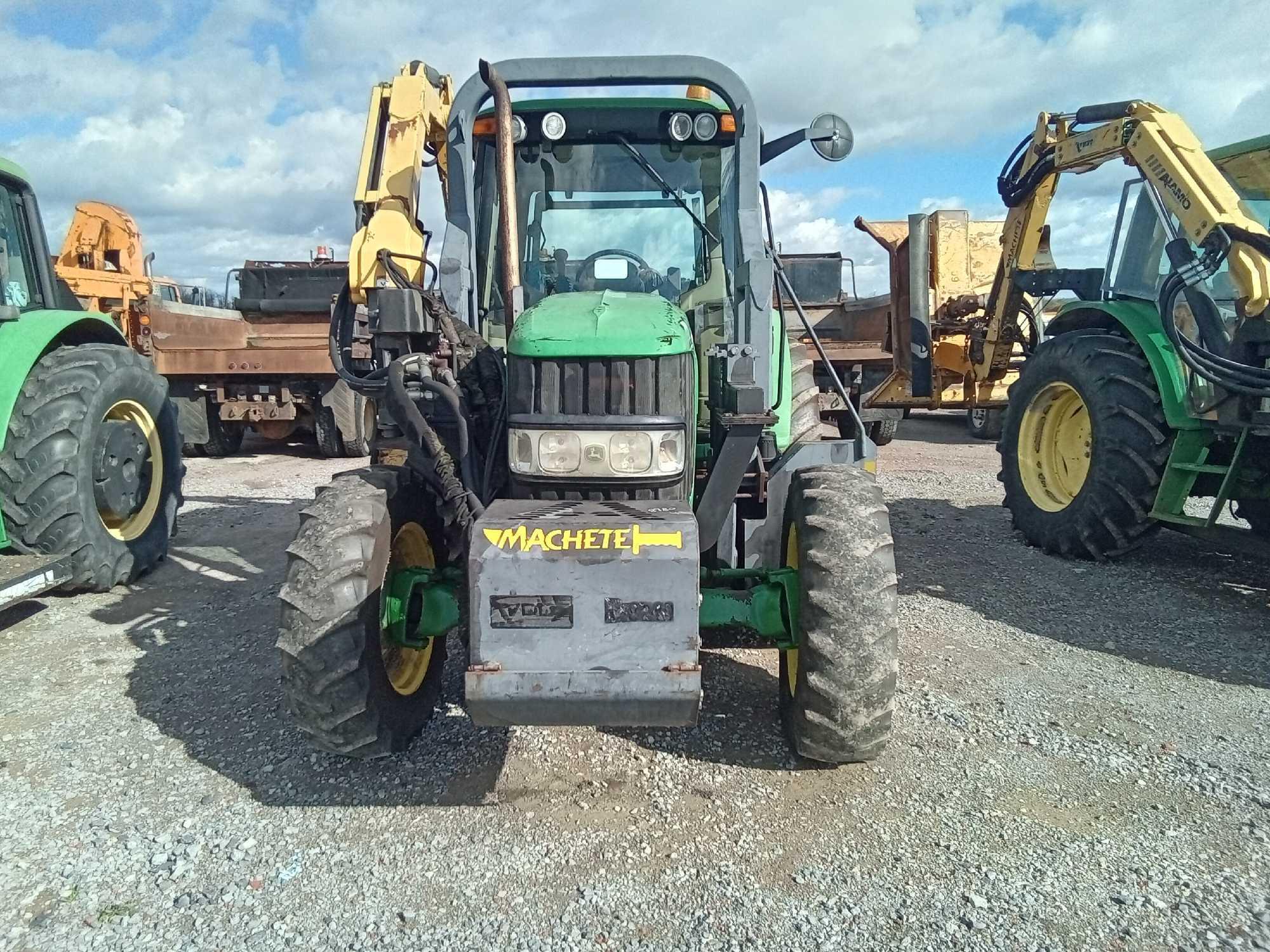 2007 JOHN...DEERE 6330 TRACTOR...MOWER...-...EXT....B
