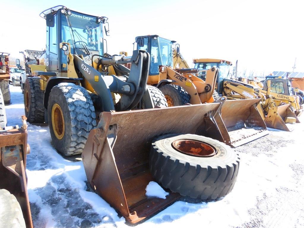 2007...JOHN...DEERE...WHEEL...LOADER 624J