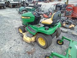 2012 JOHN DEERE 320 MOWER - RIDING - GASOLINE POWE