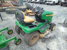 2012 JOHN DEERE 320 MOWER - RIDING - GASOLINE POWE