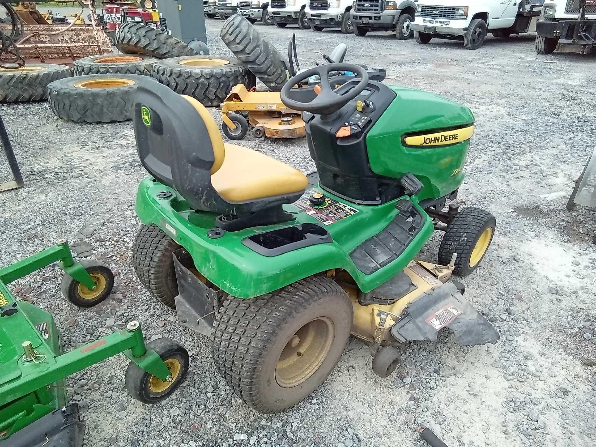 2012 JOHN DEERE 320 MOWER - RIDING - GASOLINE POWE
