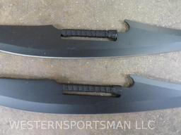 2 Snake Eye Tactical Knives w/Sheath (ONE$)