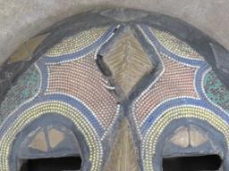 2 Hand Carved African Masks (ONE$) AFRICAN ART
