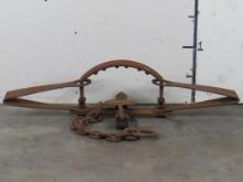 XXL Grizzly Bear Trap (American Fur & Trade Company HBC No.6) ANTIQUES