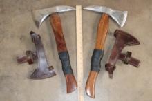 (2) Contemporary Viking Battle AXES (ONE$)