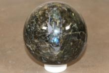 8 lb Polished LABRADITE Mineral Sphere
