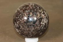 Big Polished 9 lb LEPIDOLITE Mineral Sphere