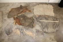 (8) Pieces of African ELEPHANT Hide or Skin (ONE$)
