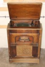 Original 1929 VICTOR Radio with Electrola Phonograph Model RE-45