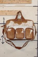 *Brand New* Cow Hide and Leather DUFFLE or TRAVEL BAG