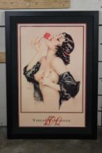 Big "Memories of Olive" Alberto Vargas Centennial 1896-1996 Pinup Print