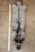 Nice and Soft SILVER FOX Cross Hide