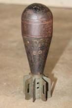 Original U.S. WW2 Era M69 Training/Practice Cartridge for M2 60mm Mortar-Inert