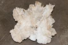 XL 17 lb WHITE ARGONITE Crystal Cluster Formation