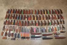 (100) *New* Damascus Steel and Carbon Steel Knives (ONE$)