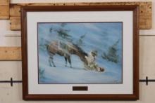 "The Rescue" Limited Edition Artist Proof #3/35 signed by artist Theresa C. Black with a COA