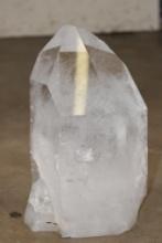 XXL 14 lb CLEAR QUARTZ Crystal Obelisk Point