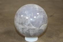 Big 6 lb SMOKEY QUARTZ Crystal Semi-precious Mineral Sphere
