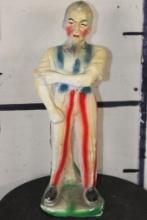 Uncle Sam American Carnival Chalkware Prize from the 1930's-40's