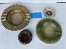 Lot of Various Ash Trays