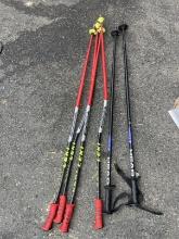 3 Sets of Ski Poles