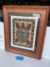 Frame Exotic Turtle Print in Frame w/ Glass Front