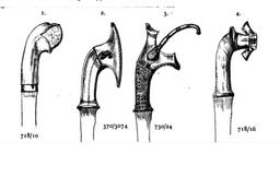 Very Rare 19th C. Indonesian Nias Sumatra BALATO Sword ~ Alligator Teeth Mounts ~ Museum Number on S