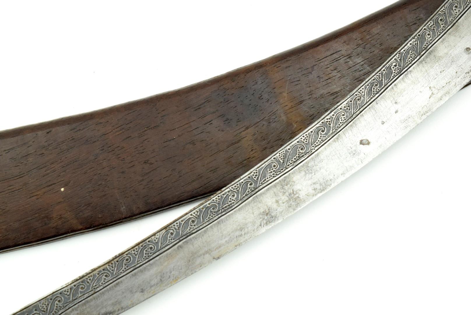 Scarce Early 20th C. Indonesian Borneo NIABOR Sword ~ Dayak Headhunters Tribe