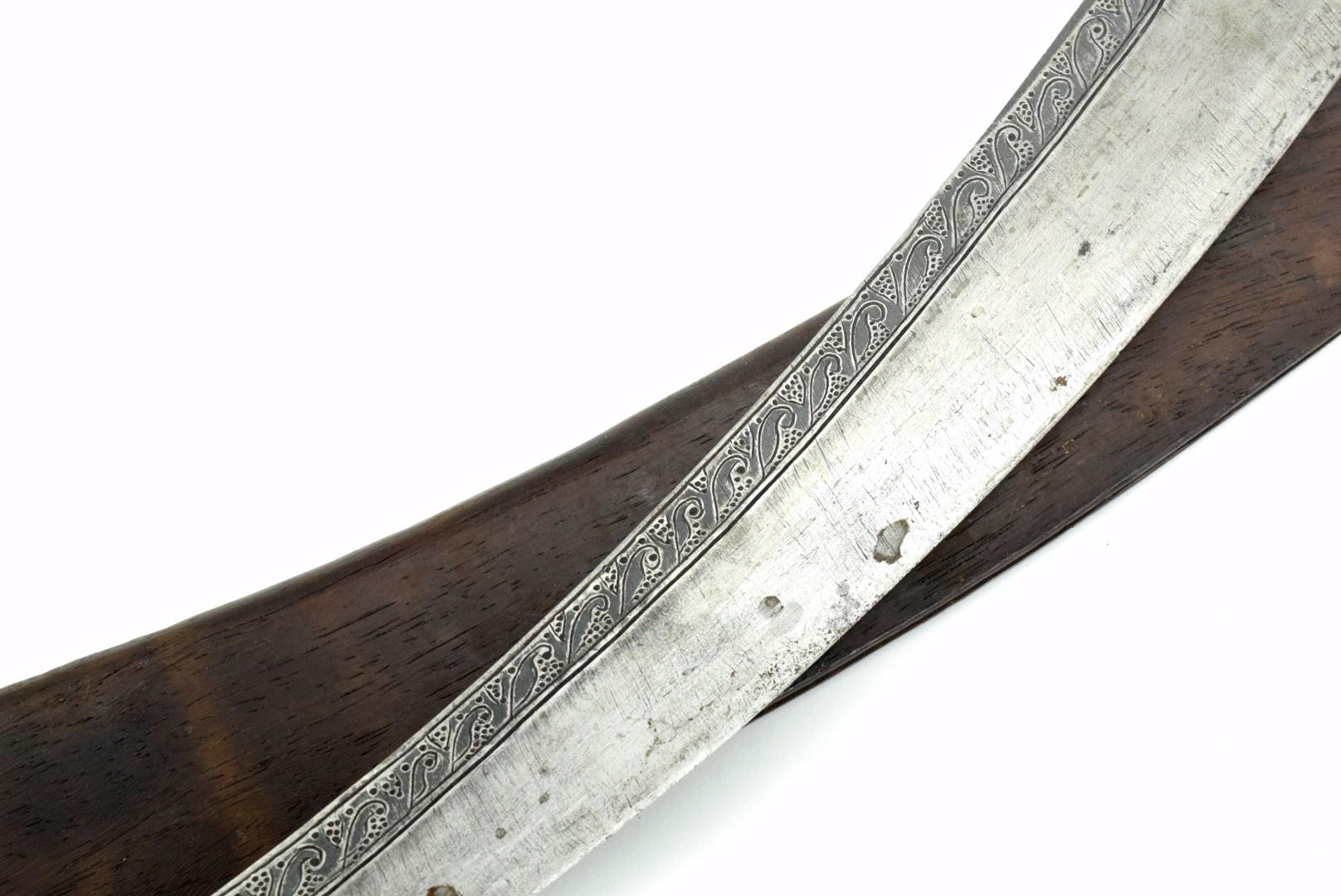 Scarce Early 20th C. Indonesian Borneo NIABOR Sword ~ Dayak Headhunters Tribe