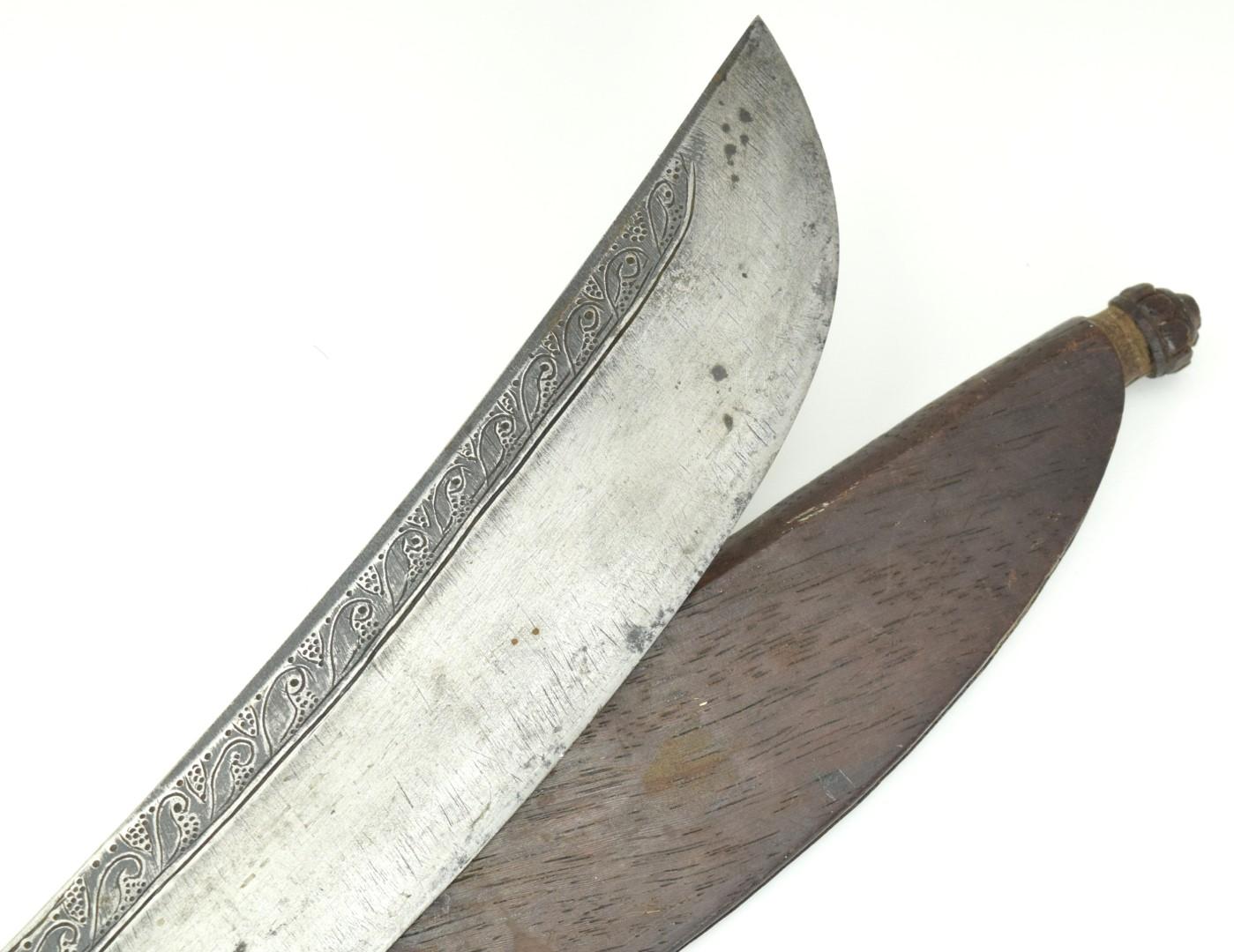 Scarce Early 20th C. Indonesian Borneo NIABOR Sword ~ Dayak Headhunters Tribe
