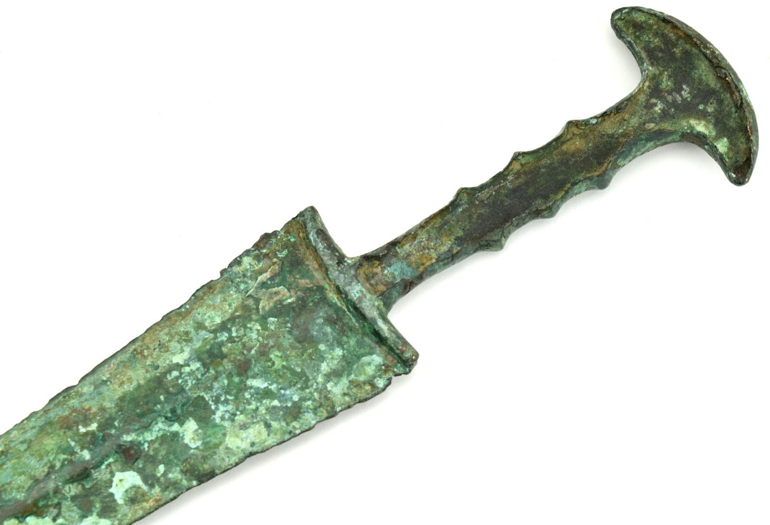 Ancient 1300-1000 B.C. Bronze Dagger ~ Short Sword ~ Luristan, Persian, Western Persia