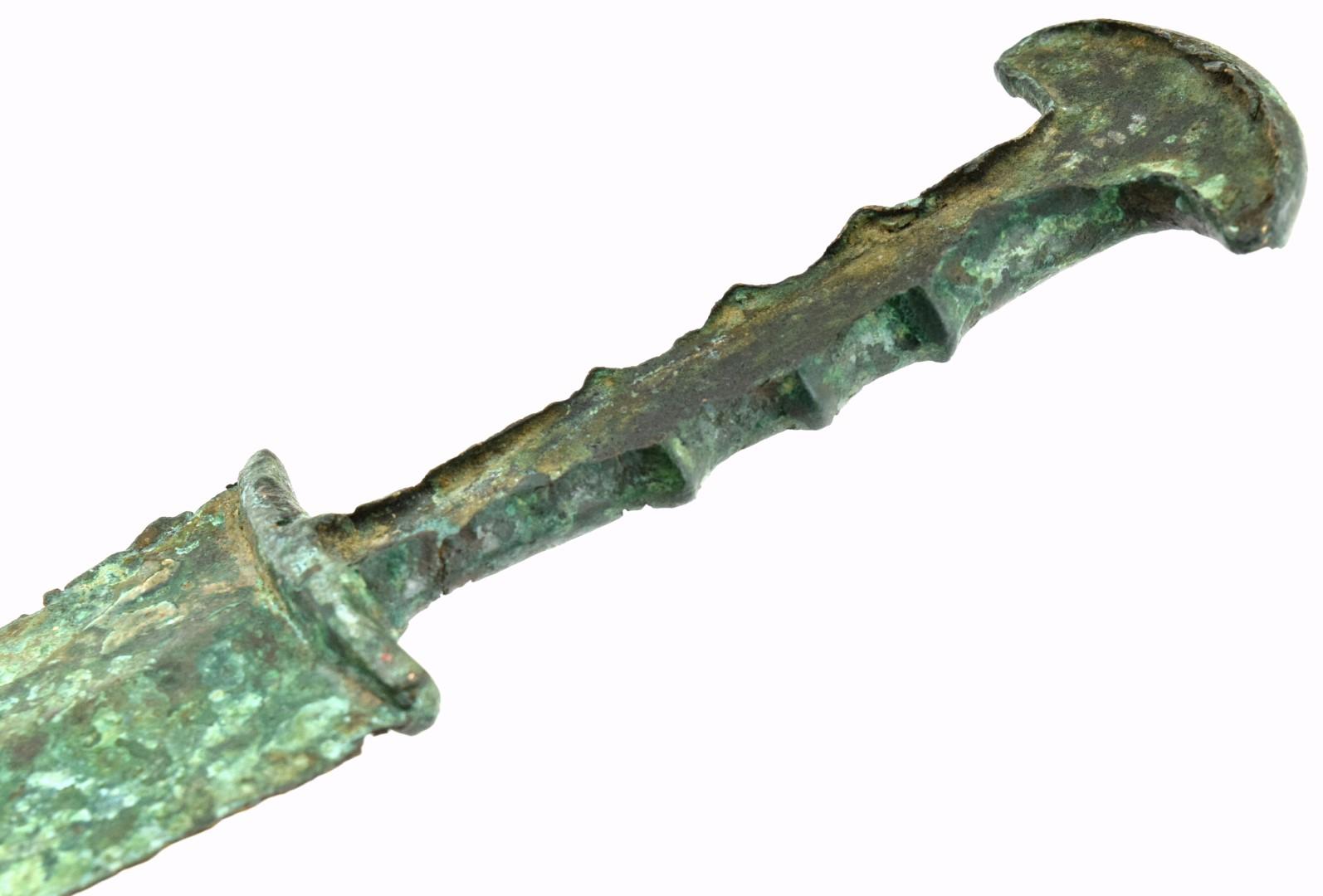 Ancient 1300-1000 B.C. Bronze Dagger ~ Short Sword ~ Luristan, Persian, Western Persia