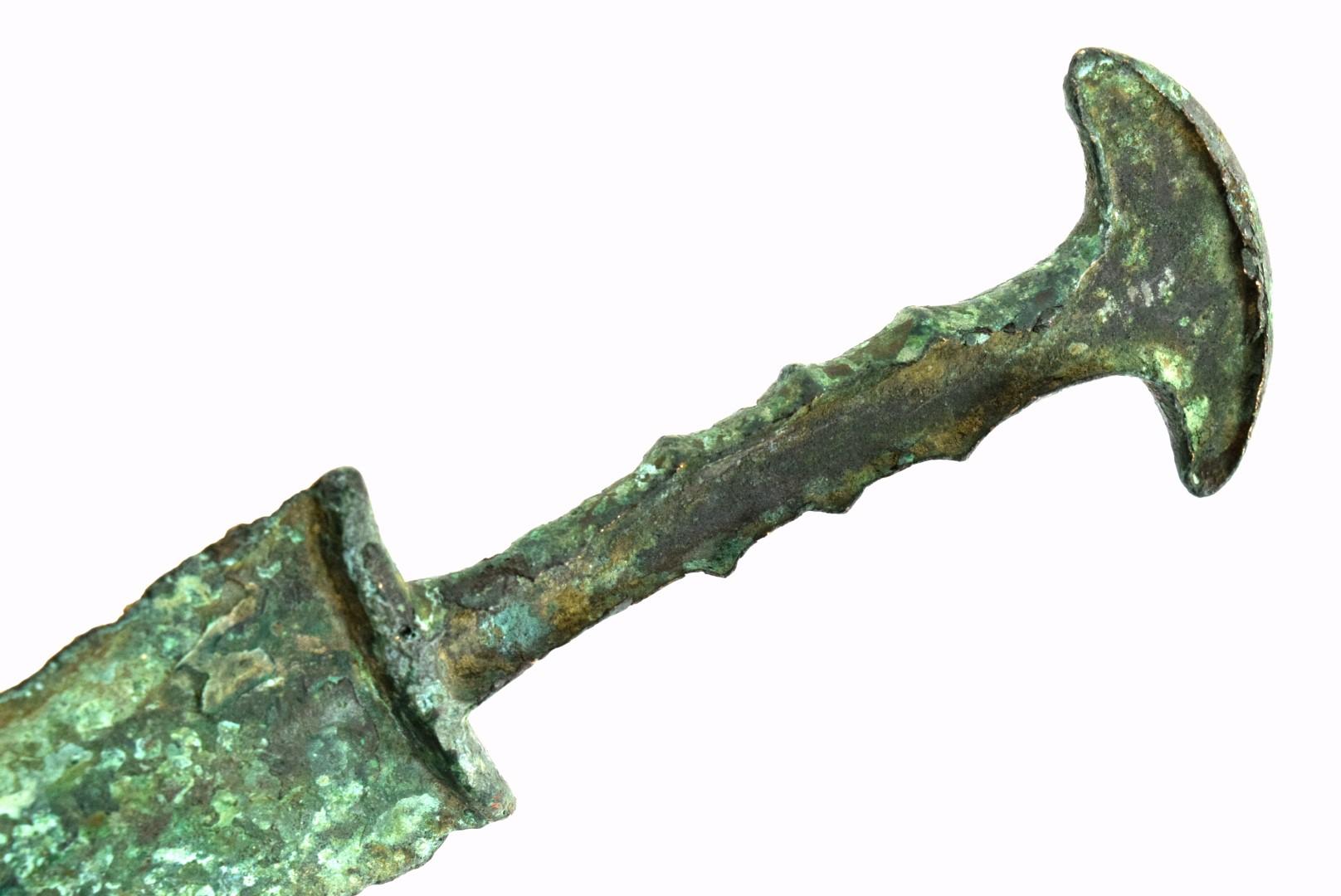 Ancient 1300-1000 B.C. Bronze Dagger ~ Short Sword ~ Luristan, Persian, Western Persia