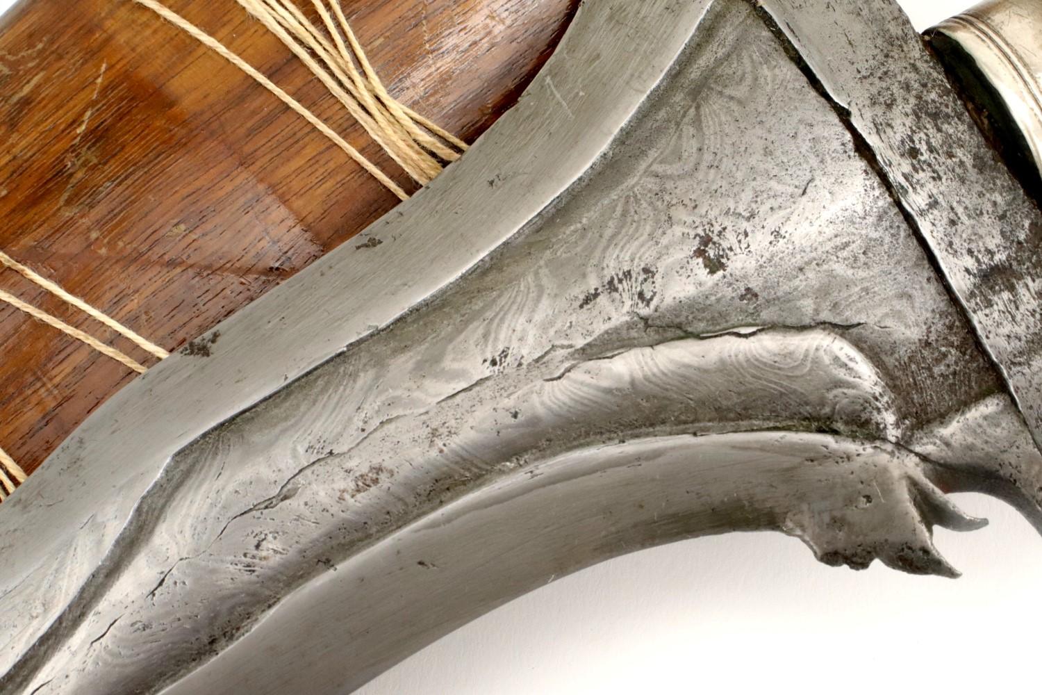 Rare 18th - early 19th C. Archaic Twistcore Damascus Philippine Moro KRIS Sword.