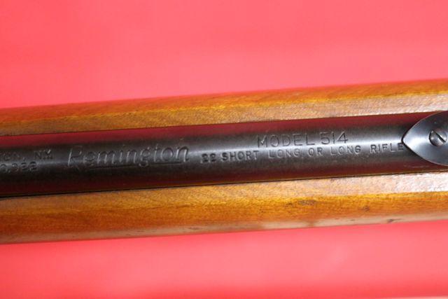 REMINGTON MODEL 514 .22 CAL RIFLE